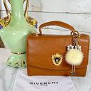 Givenchy Brown Leather Vintage Top Handle Logo Bag Photo 1