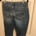 Riders By Lee LEE RIDERS 6 women denim blue cuffed straight leg jeans stretch Photo 6