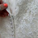 Oleg Cassini  Cap Sleeve Illusion Wedding Dress size 14 Photo 9