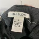 Bermuda Vintage Harold’s Women’s  Shorts Black Size 6 FLAW Photo 2