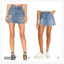 GRLFRND  Eva Denim Mini Skirt Walk This Way Photo 2