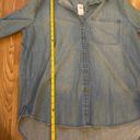 Aerie Button Down Denim Shirt Size Small Photo 4