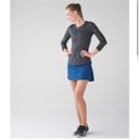 Lululemon Run Pace Rival Skirt in Elegant Samba Snake Kayak Blue Size 4 Reg Photo 5