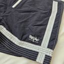 90s Mossimo Black White Stripe Swim Board Shorts Swim High rise Photo 4