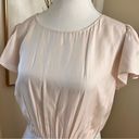 Rebecca Taylor Pink Silk blend Midi Dress Size 6 Photo 2