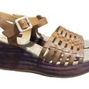 Kork-Ease Korks Marley Sandals New in box wedge platform tan faux leather size 9 Photo 0