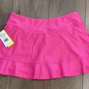 The Moon EleVen Star Seeds Desert Pink Ruffle Mid Rise Tennis Skirt Size Medium Photo 4