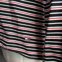 Tommy Hilfiger TOMMY JEANS BLACK WHITE RED STRIPED LONG SLEEVES TSHIRT SMALL Photo 2