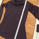 Nike  Pro Warm Dri Fit Purple Quarter Zip Up Long Sleeve Shirt size Medium Photo 8