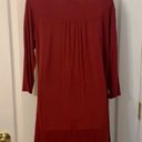 Ladies size Med Dress in Dark Red NWOT very soft Photo 3