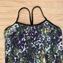 Lululemon  Y Back Tank, Size 8, Green/Purple Photo 7