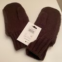 Calvin Klein NWT  Faux Fur Mittens Photo 3