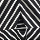 Bisou Bisou  Black & White Chevron Cutout Mini Dress New Photo 6