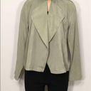 Bobeau Lightweight army green jacket. NWOT Photo 2