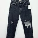 The Mountain Etica Rhea Midrise Straight Crop Jean Smokey nwt size 27 Photo 2