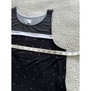 DKNY  Black & White Geo Dots Jersey Tank Top Size S Photo 5