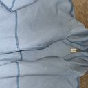 PacSun Blue Cropped Zip Up Photo 3