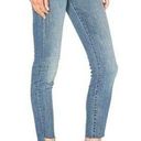 MOTHER Stunner Zip‎ Ankle Step Fray Good Girls Do Blue Jeans ( 25 ) Photo 0