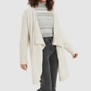 UGG  Phoebe Wrap Cozy Cardigan Sweater Cream Driftwood Color Photo 2