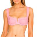 l*space Camellia Underwire Bikini Top Crystal Pink Size Medium Photo 0