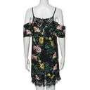 DELFI Collective “Jane” Floral Print off shoulders Lace mini Dress Sz Medium NWT Photo 2