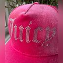 Juicy Couture  velvet pink baseball hat cap Photo 1