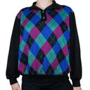 Polo Vintage 90s Cricket Lane Argyle Knit  Collared Sweater Photo 0