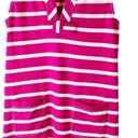 Kate Spade  Tropez Pink Striped Sleeveless Cotton Shift Dress Sz Small Photo 0