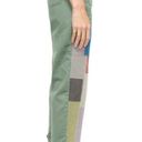Pistola NWT  Denim Tammy High Rise Trouser In Colonel Rainbow Embroidered Photo 2