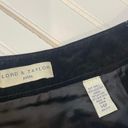 Lord and Taylor  Women’s Suede Leather Black Skirt Size 14P Photo 3