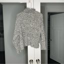 Madewell NWT  Wide Rib Turtleneck Sweater Marled Cookies and Cream Photo 2