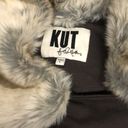 Kut From The Kloth removable faux fur collar jacket size large Photo 1