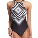 PilyQ New. Black and white beaded swimsuit Photo 5