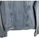 Sam Edelman Jean Jacket Distressed Denim Pockets Size Large EUC Photo 9