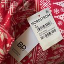 BP  Flannel Lounge Pants Red Chinoise Ditsy Fairisle Snow Flake Candy Cane Tree M Photo 6