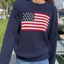 Brandy Melville NICO AMERICAN FLAG SWEATER One Size Photo 0