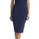 Dress the Population Dana Dress Bodycon Sheath Navy Cocktail Party Sz Small New Photo 0