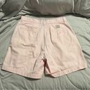 Ralph Lauren Lauren  Vintage High Rise Cotton Shorts Light Pink Women's Size 10p Photo 3