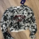 Champion boston college tie dye sweater cropped Photo 0