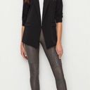 Spanx  Faux Leather Moto Leggings in Gunmetal Photo 2