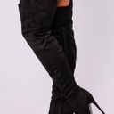 FashioNova Thigh-high Black Boots Photo 0