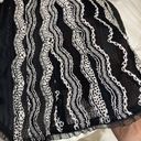 Frederick's of Hollywood  black bustier, womens 34/med black white lace corset top Photo 10