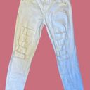 Tinseltown Women’s  White Denim Distressed Skinny Jeans Size 7 Like New! Photo 1