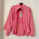 Sweaty Betty  Fast Lane Running Jacket Peony Pink Size S NWT Photo 2