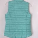 Barbour  Coastal Collection turquoise fibre down vest size 6 NWT Photo 3