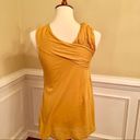 Deletta Anthropologie  mustard tank top small Photo 2