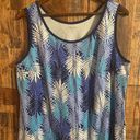 Lands'End  women's tank top size 3x blue Photo 0