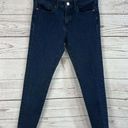 Banana Republic  Womens SZ 27 Crop Jeans 5-Pocket Stretch Zip-Fly Dark Wash Blue Photo 0