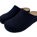 FitFlop  Women's Size 11 Shuv Canvas Clogs Midnight Navy Comfort Shoes NEW Photo 2