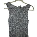 Cynthia Rowley  Women’s Small Black and White Print Sleeveless Dress Photo 8